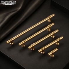 Tay nắm đũa hiện đại màu vàng gold 18k SH5526
