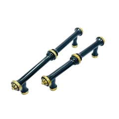 Tay nắm đũa tân cổ điển Vintage màu đen vàng SH1681