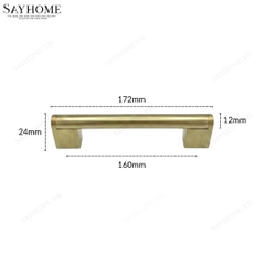 Thông số kĩ thuật Tay nắm tủ tân cổ điển vintage màu vàng gold SH023 tại Thành phố Hồ Chí Minh