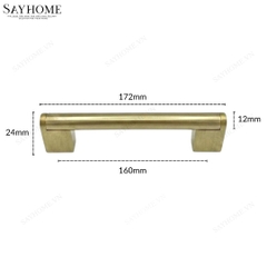 Thông số kĩ thuật Tay nắm tủ tân cổ điển vintage màu vàng gold SH023 tại Thành phố Hồ Chí Minh