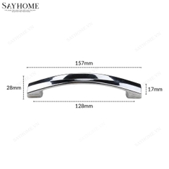 Tay nắm tủ hiện đại màu inox SH1007 tại thành phố Hồ Chí Minh