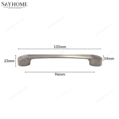 Tay nắm tủ hiện đại màu bạc SH1008 tại thành phố Hồ Chí Minh