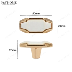 Núm tủ tân cổ điển vintage màu vàng gold gốm sứ SH1063 tại thành phố Hồ Chí Minh