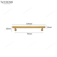 Tay nắm đũa hiện đại màu vàng Gold 18k SH1166 tại thành phố Hồ Chí Minh