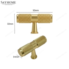 Núm tủ hiện đại màu vàng gold SH11V66N tại thành phố Hồ Chí Minh