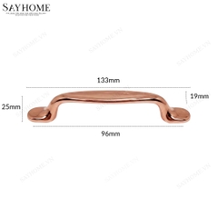 Tay nắm tủ hiện đại vàng hồng SH1195 tại thành phố Hồ Chí Minh