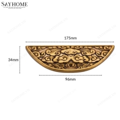 Tay nắm tủ tân cổ điển Vintage màu vàng đồng SH16VD16 tại thành phố Hồ Chí Minh