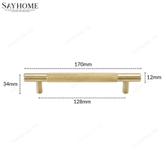 Tay nắm tủ tân cổ điển Vintage màu vàng gold SH23V83 tại thành phố Hồ Chí Minh