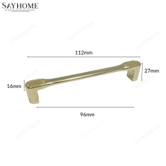Tay nắm tủ hiện đại màu vàng GOLD SH2803