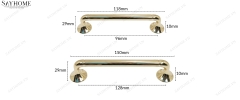 Tay nắm tủ hiện đại màu vàng gold SH2812 tại thành phố Hồ Chí Minh