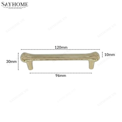Tay nắm tủ hiện đại màu vàng gold SH33V06 tại thành phố Hồ Chí Minh