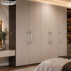 Tay nắm tủ hiện đại màu inox bóng SH5276 tại Tân Bình