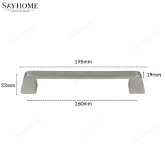 Tay nắm tủ hiện đại màu bạc SH5505 tại thành phố Hồ Chí Minh