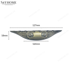 Tay nắm tủ tân cổ điển vintage màu đồng SH5545