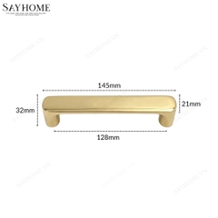 Tay nắm tủ hiện đại màu vàng SH5582 tại Thành phố Hồ Chí Minh