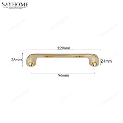 Tay nắm tủ hiện đại màu vàng gold SH55V95 tại thành phố Hồ Chí Minh