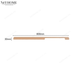 Tay nắm tủ áo thanh dài hiện đại màu vàng SH7D63V5 tại Thành phố Hồ Chí Minh