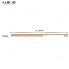 Tay nắm tủ áo thanh dài hiện đại màu vàng SH7D63V5 tại Thành phố Hồ Chí Minh