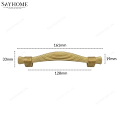 Tay nắm tủ tân cổ điển vintage màu vàng SH8001 tại thành phố Hồ Chí Minh