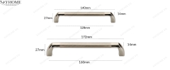 Tay nắm tủ hiện đại màu inox ánh vàng SH8I29V3 tại thành phố Hồ Chí Minh