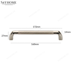 Tay nắm tủ hiện đại màu inox ánh vàng SH8I29V3 tại thành phố Hồ Chí Minh