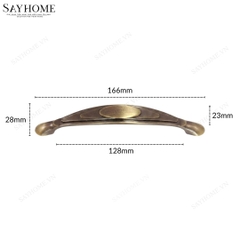 Tay nắm tủ tân cổ điển vintage màu đồng SH8304 tại thành phố Hồ Chí Minh