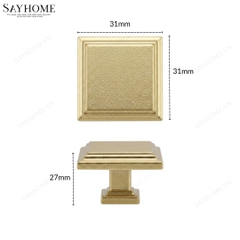 Núm tủ hiện đại màu vàng gold SH8881 tại thành phố Hồ Chí Minh