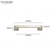 Tay nắm tủ hiện đại màu bạc SH8882 tại thành phố Hồ Chí Minh