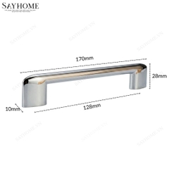 Tay nắm tủ hiện đại màu inox SH8892 tại thành phố Hồ Chí Minh
