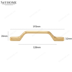 Tay nắm tủ hiện đại màu vàng gold SH88V95 tại thành phố Hồ Chí Minh