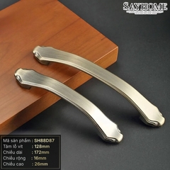 Tay nắm tủ tân cổ điển vintage màu đồng SH88D87 tại thành phố Hồ Chí Minh