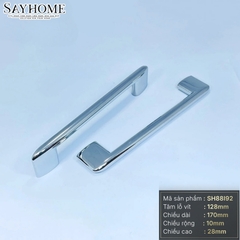 Tay nắm tủ hiện đại màu inox SH88I92 tại thành phố Hồ Chí Minh