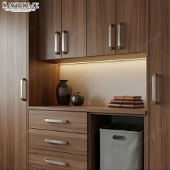 Tay nắm tủ hiện đại màu bạc SH8911 tại thành phố Hồ Chí Minh