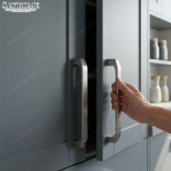 Tay nắm tủ hiện đại màu bạc SH8911 tại thành phố Hồ Chí Minh