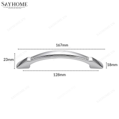 Tay nắm tủ hiện đại màu inox SH89I30 tại thành phố Hồ Chí Minh