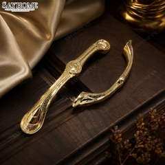 Tay nắm tủ tân cổ điển Vintage màu vàng gold 18k SH8939