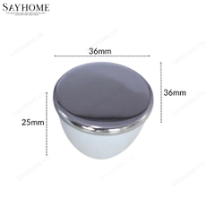 Núm tủ hiện đại màu xanh đen và vàng bóng, trắng và vàng bóng, trắng kết hợp crom bóng SH8976 tại thành phố Hồ Chí Minh