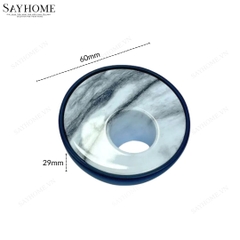 Tay nắm tủ tân cổ điển Vintage màu đen khảm đá trắng SH89D82 tại thành phố Hồ Chí Minh