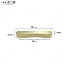 Tay nắm tủ hiện đại màu vàng gold SH89V86 tại thành phố Hồ Chí Minh