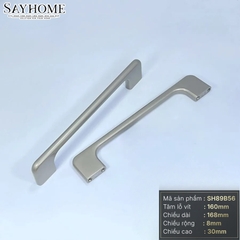 Tay nắm tủ hiện đại màu bạc SH89B56 tại thành phố Hồ Chí Minh