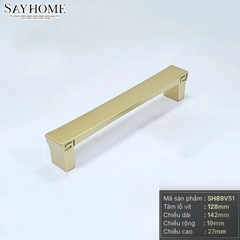 Tay nắm tủ tân cổ điển vintage màu vàng gold SH89V51 tại thành phố Hồ Chí Minh