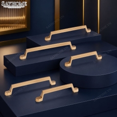 Tay nắm tủ hiện đại màu vàng gold SH9223