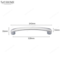 Tay nắm tủ hiện đại màu inox SH9321 tại thành phố Hồ Chí Minh