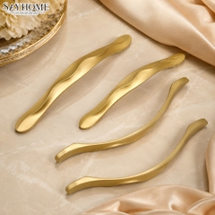 Tay nắm tủ hiện đại màu vàng gold SH9364