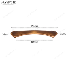 Tay nắm tân cổ điển Vintage màu đồng SH9387 tại thành phố Hồ Chí Minh