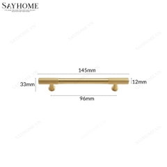 Tay nắm đũa tân cổ điển vintage màu vàng gold SH9632 tại thành phố Hồ Chí Minh