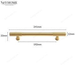 Tay nắm đũa tân cổ điển vintage màu vàng gold SH9632 tại thành phố Hồ Chí Minh