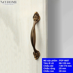 Tay nắm tủ cổ điển PDP8857