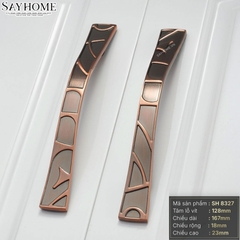 Tay nắm tủ tân cổ điển vintage màu đồng SH8327