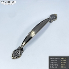 Tay nắm tủ tân cổ điển Vintage màu đồng đen SH9357